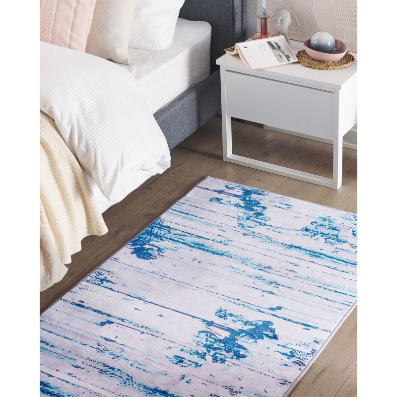 Dywan 80 x 150 cm niebieski BURDUR Dywan 80 x 150 cm niebieski BURDUR