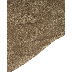 Dywan z wiskozy 160 x 160 cm zielony KASBO Dywan z wiskozy 160 x 160 cm zielony KASBO