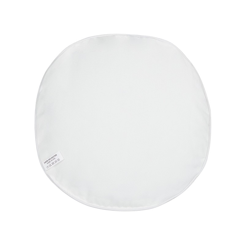 Zestaw 2 poduszek ogrodowych PIALPETTA 40 x 40 cm Pomarańczowy Wzór roślinny Zestaw 2 poduszek ogrodowych PIALPETTA 40 x 40 cm Pomarańczowy Wzór roślinny