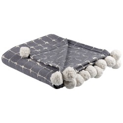 Koc YASAM Bawełna 125 x 150 cm Piaskowy Koc YASAM Bawełna 125 x 150 cm Piaskowy