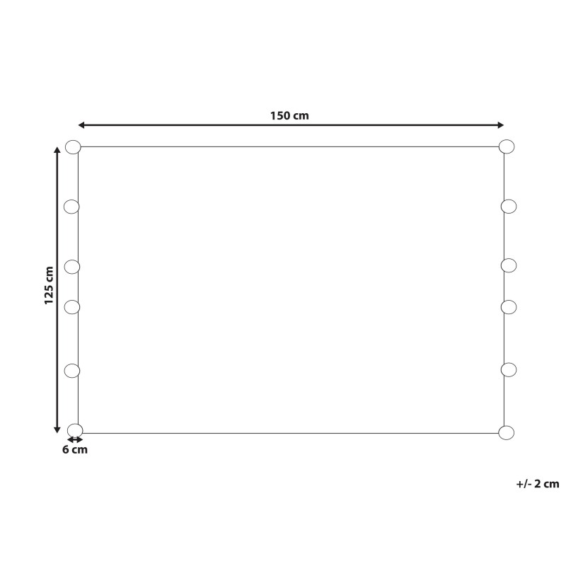 Koc YASAM Bawełna 125 x 150 cm Piaskowy Koc YASAM Bawełna 125 x 150 cm Piaskowy