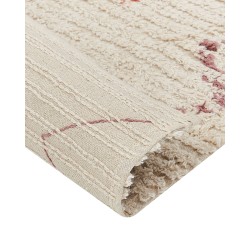 Dywan bawełniany 80 x 150 cm beżowy GUWAHATI Dywan bawełniany 80 x 150 cm beżowy GUWAHATI