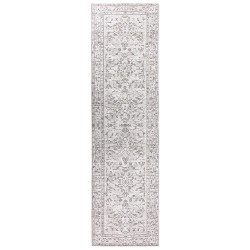 Dywan bawełniany 80 x 300 cm beżowy SELLIK Dywan bawełniany 80 x 300 cm beżowy SELLIK