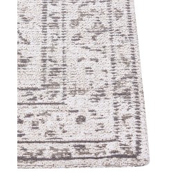 Dywan bawełniany 80 x 300 cm beżowy SELLIK Dywan bawełniany 80 x 300 cm beżowy SELLIK