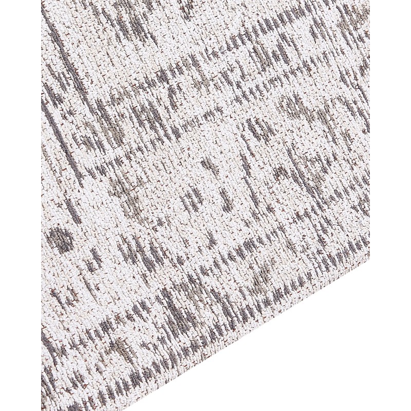 Dywan bawełniany 80 x 300 cm beżowy SELLIK Dywan bawełniany 80 x 300 cm beżowy SELLIK
