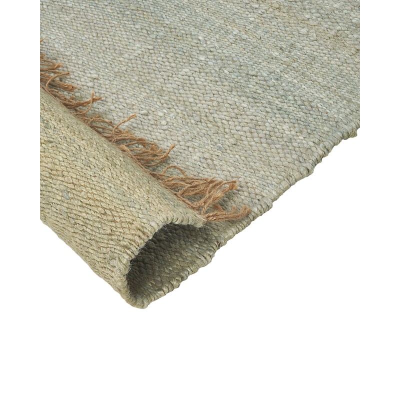 Dywan z juty 160 x 230 cm zielony LUNIA Dywan z juty 160 x 230 cm zielony LUNIA