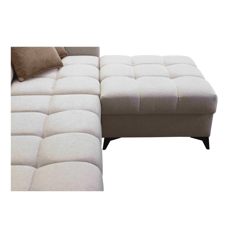 Esquina Venna I mini con función de cama y puerto USB en tela de terciopelo, Avra 11 Esquina Venna I mini con función de cama y puerto USB en tela de terciopelo, Avra 11