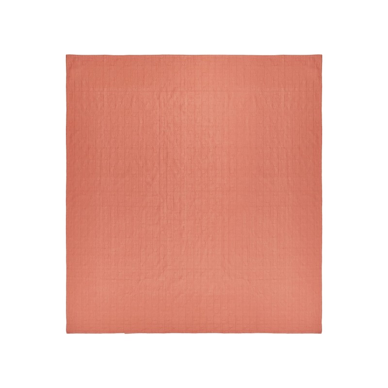 Narzuta na łóżko MARAKA Bawełna 200 x 220 cm Jasnoczerwony Narzuta na łóżko MARAKA Bawełna 200 x 220 cm Jasnoczerwony