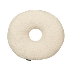 Zestaw 2 poduszek dekoracyjnych HESPERIS Boucle Beżowy Jednolity Zestaw 2 poduszek dekoracyjnych HESPERIS Boucle Beżowy Jednolity