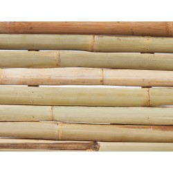 Zestaw 2 ławek ogrodowych TINDARI 180 cm Drewno bambusowe Jasnobrązowy Zestaw 2 ławek ogrodowych TINDARI 180 cm Drewno bambusowe Jasnobrązowy