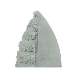 Zestaw 2 poduszek dekoracyjnych TELLIMA Bawełna 45 x 45 cm Miętowy Wzór geometryczny Zestaw 2 poduszek dekoracyjnych TELLIMA Bawełna 45 x 45 cm Miętowy Wzór geometryczny
