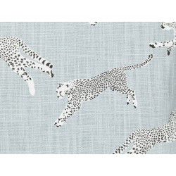 Zestaw 2 poduszek dekoracyjnych ARALES Bawełna 30 x 50 cm Jasnoszary Wzór zwierzęcy Zestaw 2 poduszek dekoracyjnych ARALES Bawełna 30 x 50 cm Jasnoszary Wzór zwierzęcy