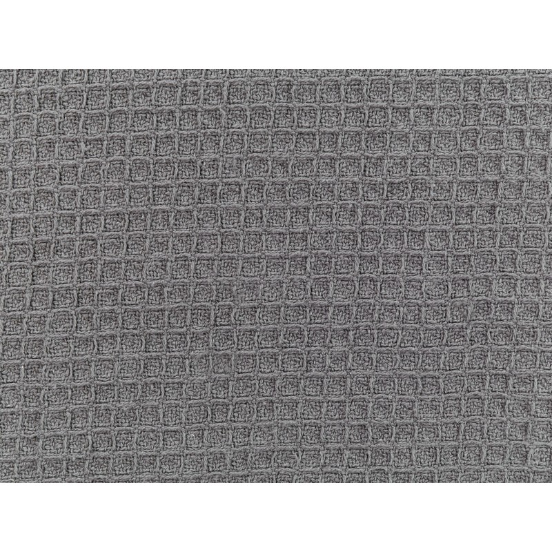 Narzuta na łóżko RAGALA Bawełna 200 x 220 cm Ciemnoszary Narzuta na łóżko RAGALA Bawełna 200 x 220 cm Ciemnoszary