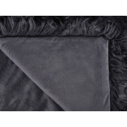 Narzuta na łóżko DELICE 200 x 220 cm Czarny Narzuta na łóżko DELICE 200 x 220 cm Czarny