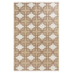Dywan z juty 200 x 300 cm beżowy KONURTAY Dywan z juty 200 x 300 cm beżowy KONURTAY