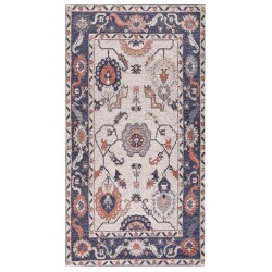 Dywan bawełniany 80 x 150 cm wielokolorowy KABTA Dywan bawełniany 80 x 150 cm wielokolorowy KABTA