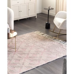 Dywan 160 x 230 cm różowy ADANA Dywan 160 x 230 cm różowy ADANA