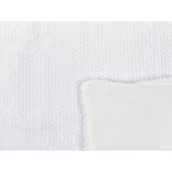 Koc BJAS 200 x 220 cm Biały Koc BJAS 200 x 220 cm Biały