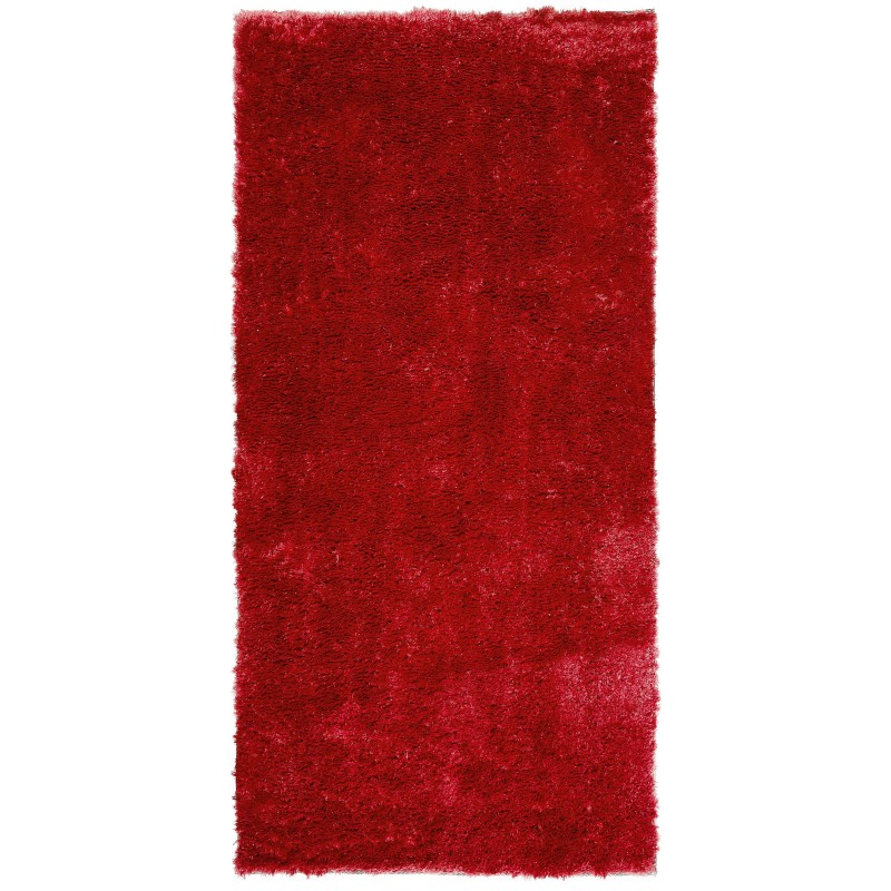 Dywan shaggy 80 x 150 cm czerwony EVREN Dywan shaggy 80 x 150 cm czerwony EVREN