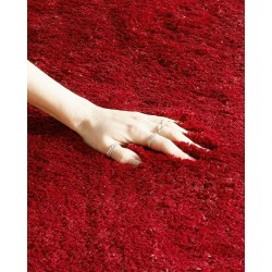 Dywan shaggy 80 x 150 cm czerwony EVREN Dywan shaggy 80 x 150 cm czerwony EVREN