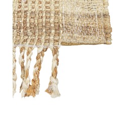 Dywan z juty 80 x 150 cm beżowy BERISSA Dywan z juty 80 x 150 cm beżowy BERISSA