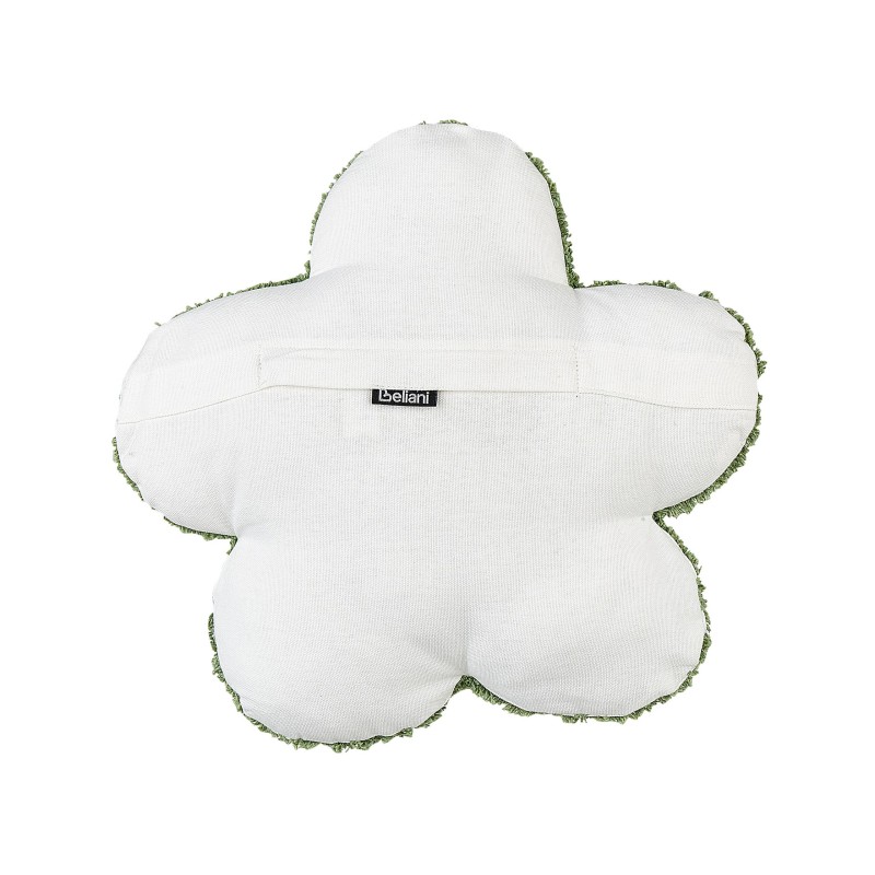 2 bawełniane poduszki dekoracyjne dla dzieci kwiaty 30 x 30 cm zielone SORREL 2 bawełniane poduszki dekoracyjne dla dzieci kwiaty 30 x 30 cm zielone SORREL