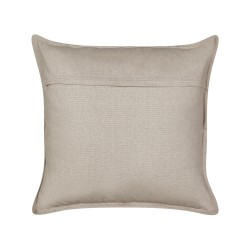 Zestaw 2 poduszek dekoracyjnych BOSSIELLA Bawełna 45 x 45 cm Beżowoszary Wzór zwierzęcy Zestaw 2 poduszek dekoracyjnych BOSSIELLA Bawełna 45 x 45 cm Beżowoszary Wzór zwierzęcy