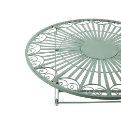 Stolik bistro TRENTO 70 cm 70 cm Metal Jasnozielony Stolik bistro TRENTO 70 cm 70 cm Metal Jasnozielony