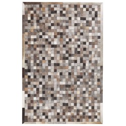 Dywan patchwork skórzany 160 x 230 cm wielokolorowy ARMUTLU Dywan patchwork skórzany 160 x 230 cm wielokolorowy ARMUTLU