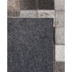 Dywan patchwork skórzany 160 x 230 cm wielokolorowy ARMUTLU Dywan patchwork skórzany 160 x 230 cm wielokolorowy ARMUTLU