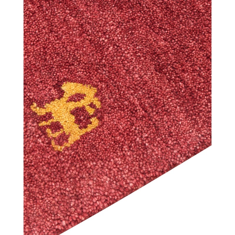 Dywan wełniany gabbeh 80 x 150 cm czerwony YARALI Dywan wełniany gabbeh 80 x 150 cm czerwony YARALI