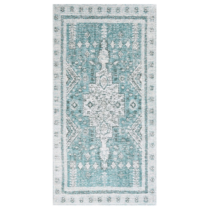 Dywan bawełniany 80 x 150 cm miętowy FULLA Dywan bawełniany 80 x 150 cm miętowy FULLA