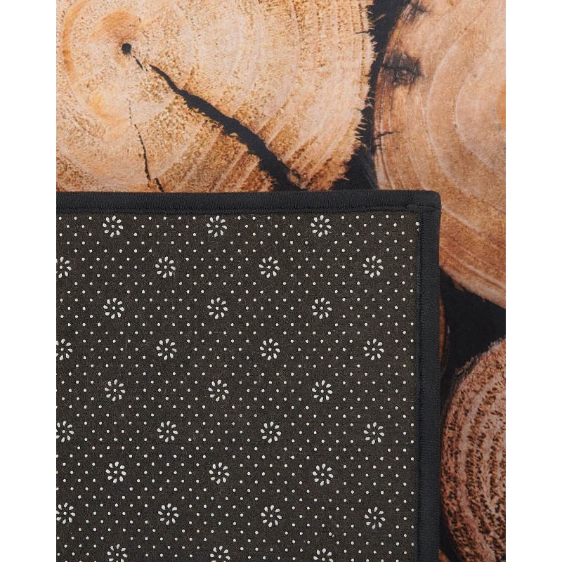 Dywan 80 x 150 cm motyw drewna KARDERE Dywan 80 x 150 cm motyw drewna KARDERE