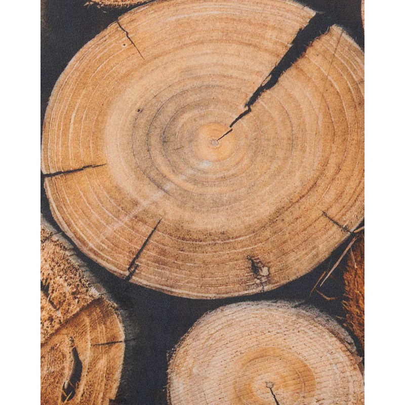Dywan 80 x 150 cm motyw drewna KARDERE Dywan 80 x 150 cm motyw drewna KARDERE