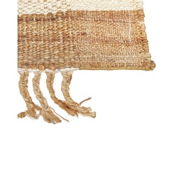 Dywan z juty 160 x 230 cm beżowy DEDEMLI Dywan z juty 160 x 230 cm beżowy DEDEMLI