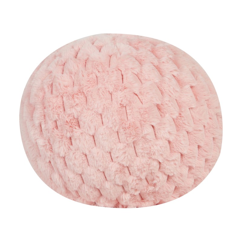 Poduszka dekoracyjna ROSEA Sztuczne futro 30 x 30 cm Różowy Jednolity Poduszka dekoracyjna ROSEA Sztuczne futro 30 x 30 cm Różowy Jednolity