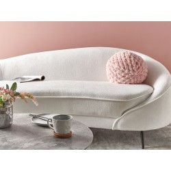 Poduszka dekoracyjna ROSEA Sztuczne futro 30 x 30 cm Różowy Jednolity Poduszka dekoracyjna ROSEA Sztuczne futro 30 x 30 cm Różowy Jednolity