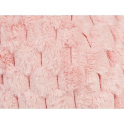 Poduszka dekoracyjna ROSEA Sztuczne futro 30 x 30 cm Różowy Jednolity Poduszka dekoracyjna ROSEA Sztuczne futro 30 x 30 cm Różowy Jednolity