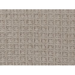 Narzuta na łóżko CHAGYL Bawełna 200 x 220 cm Beżowoszary Narzuta na łóżko CHAGYL Bawełna 200 x 220 cm Beżowoszary