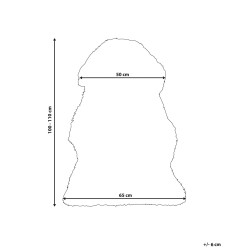 Skóra owcza granatowa ULURU Skóra owcza granatowa ULURU