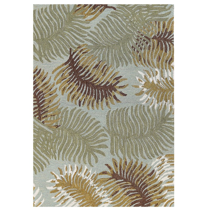 Dywan wełniany z motywem roślinnym 160 x 230 cm VIZE Dywan wełniany z motywem roślinnym 160 x 230 cm VIZE
