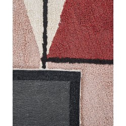 Dywan bawełniany 80 x 150 cm wielokolorowy PURNIA Dywan bawełniany 80 x 150 cm wielokolorowy PURNIA