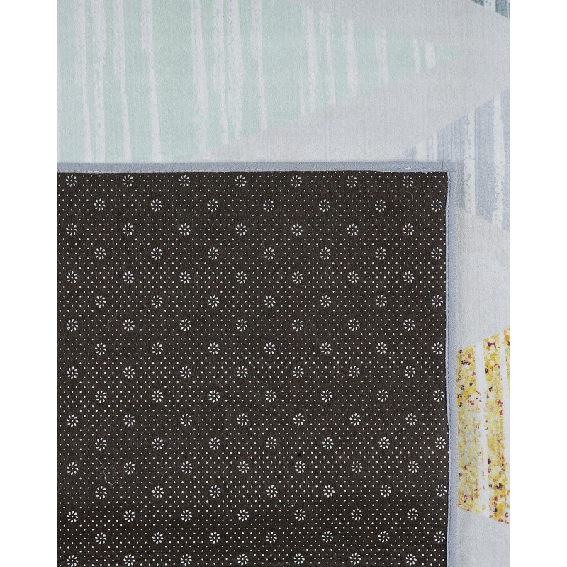 Dywan 160 x 230 cm szaro-żółty YAYLA Dywan 160 x 230 cm szaro-żółty YAYLA