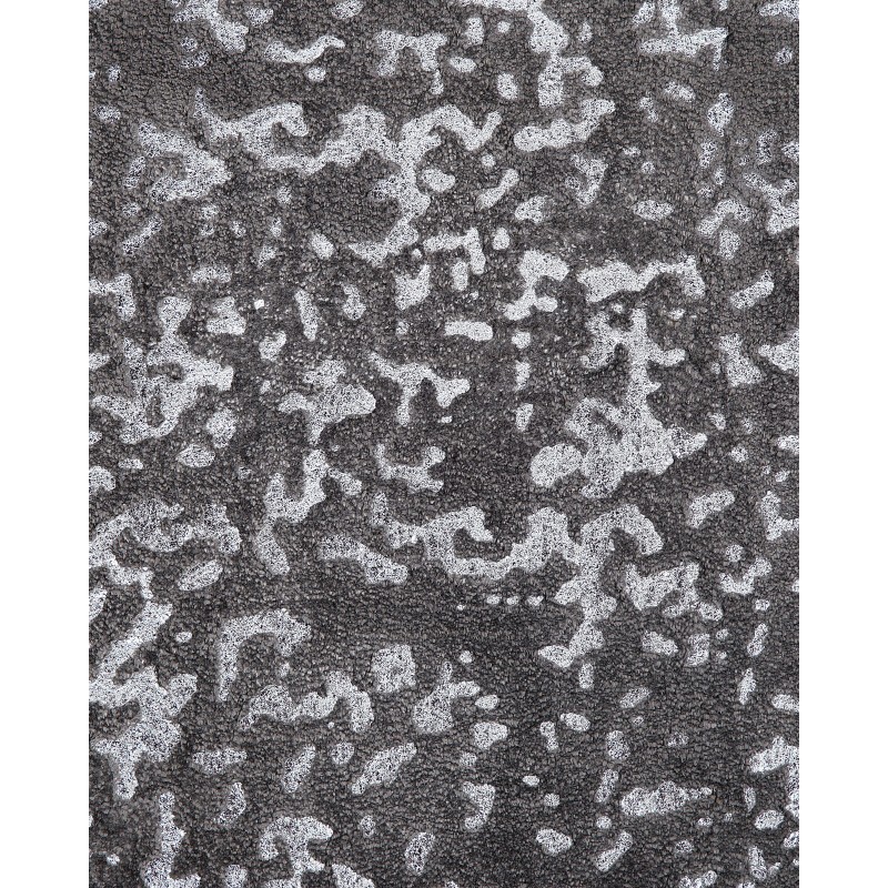 Dywan z wiskozy 140 x 200 cm szaro-srebrny ESEL Dywan z wiskozy 140 x 200 cm szaro-srebrny ESEL