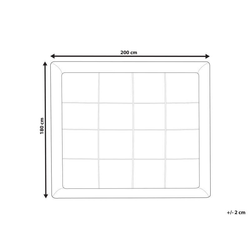 Ochraniacz na materac AIZKORRI 180 x 200 cm Ochraniacz na materac AIZKORRI 180 x 200 cm