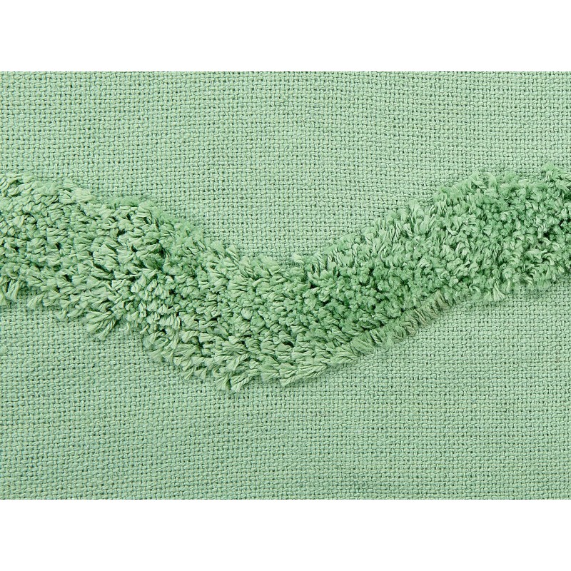 Koc KHARI Bawełna 125 x 150 cm Jasnozielony Koc KHARI Bawełna 125 x 150 cm Jasnozielony