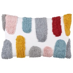 2 bawełniane tuftowane poduszki dekoracyjne z abstrakcyjnym wzorem 30 x 50 cm wielokolorowe STORKSBIL 2 bawełniane tuftowane poduszki dekoracyjne z abstrakcyjnym wzorem 30 x 50 cm wielokolorowe STORKSBIL