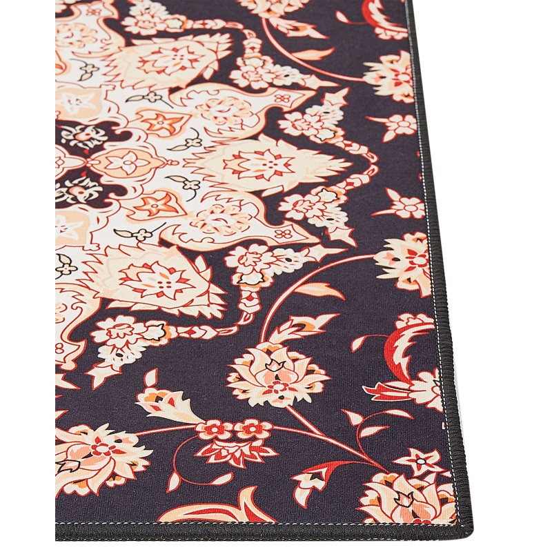 Dywan 80 x 240 cm czarno-beżowy ARITAS Dywan 80 x 240 cm czarno-beżowy ARITAS