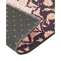 Dywan 80 x 240 cm czarno-beżowy ARITAS Dywan 80 x 240 cm czarno-beżowy ARITAS