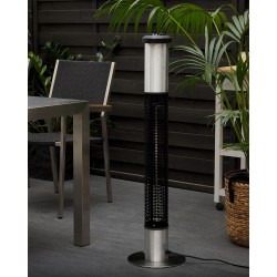 Promiennik na podczerwień wolnostojący VEZUVIO 1500 W Czarny Promiennik na podczerwień wolnostojący VEZUVIO 1500 W Czarny